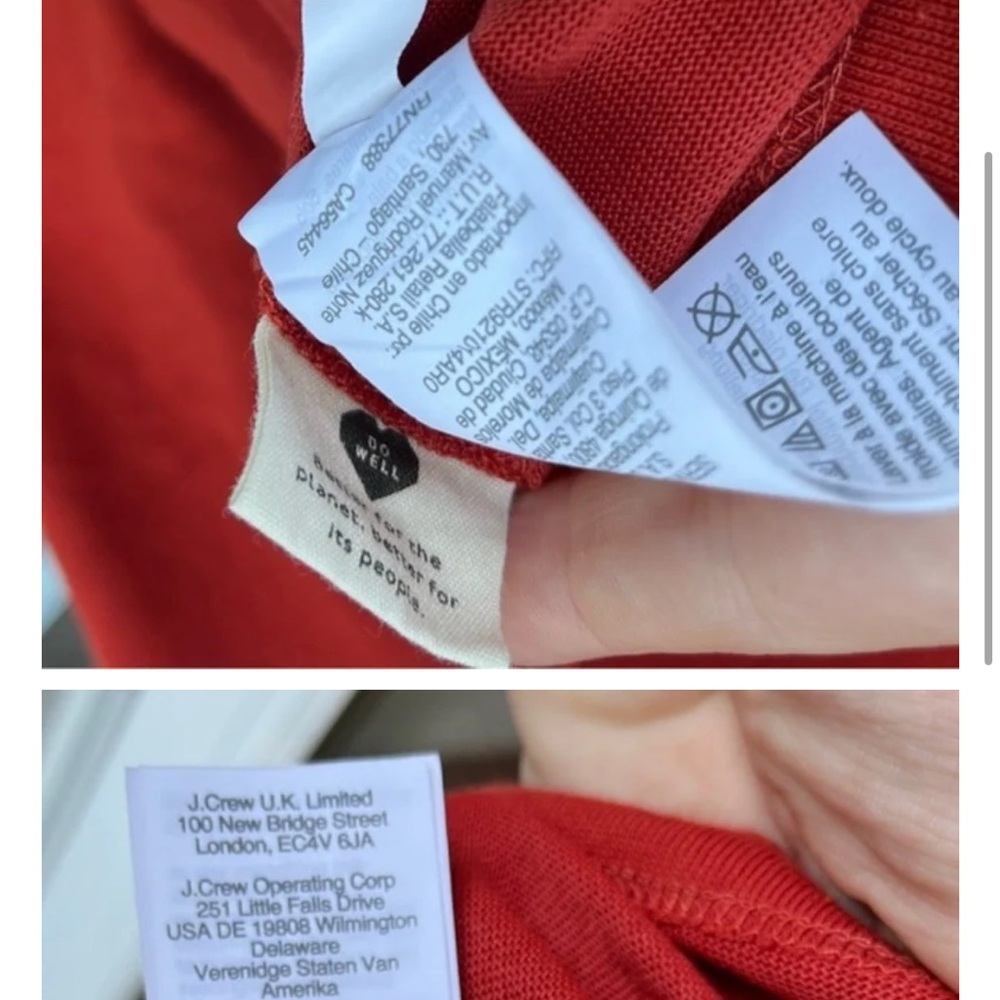 Madewell Burnt Orange Tank Top - Picture 2 of 3
